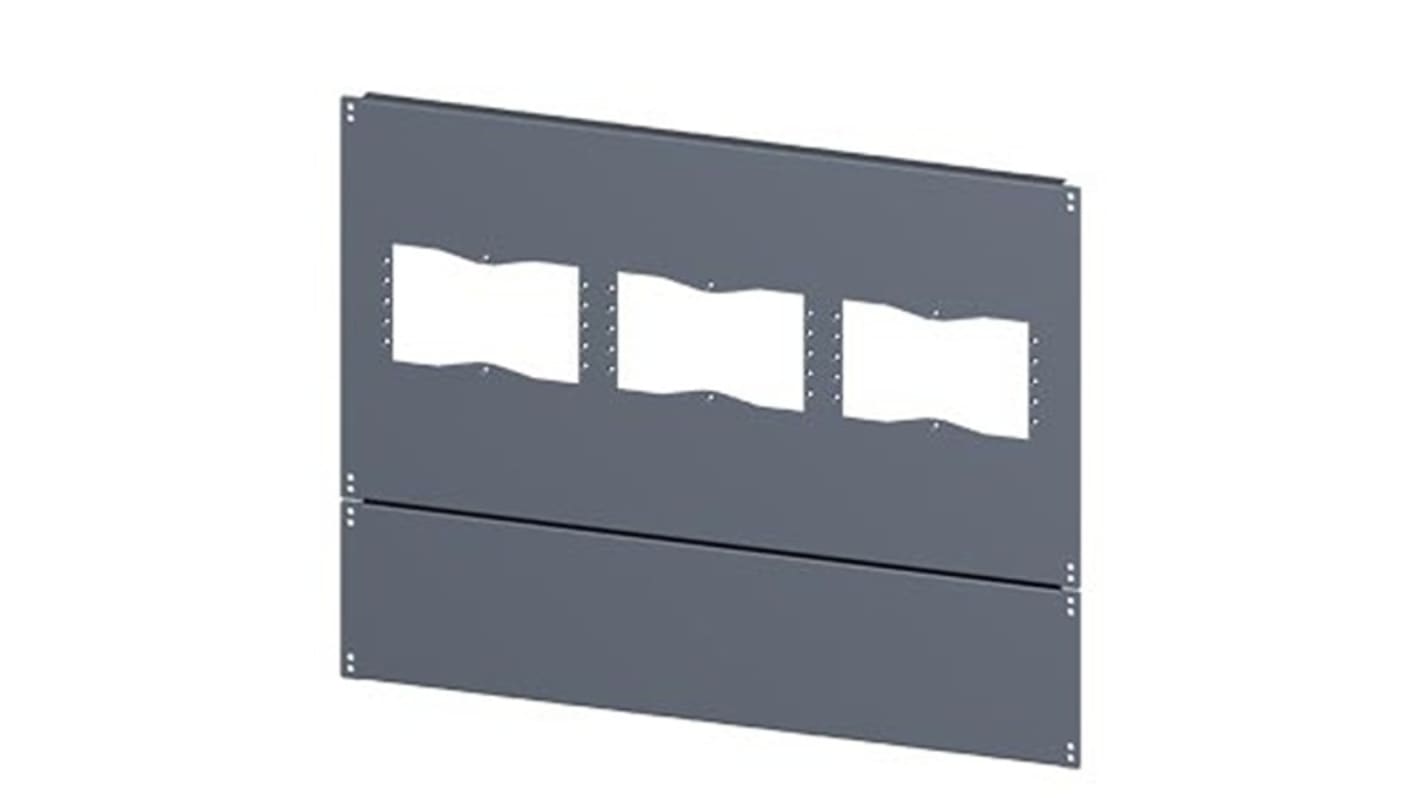 Siemens 8MF1 Series Grey Steel End Panel, 900mm W, 800mm D, 900mm L, for Use with SIVACON