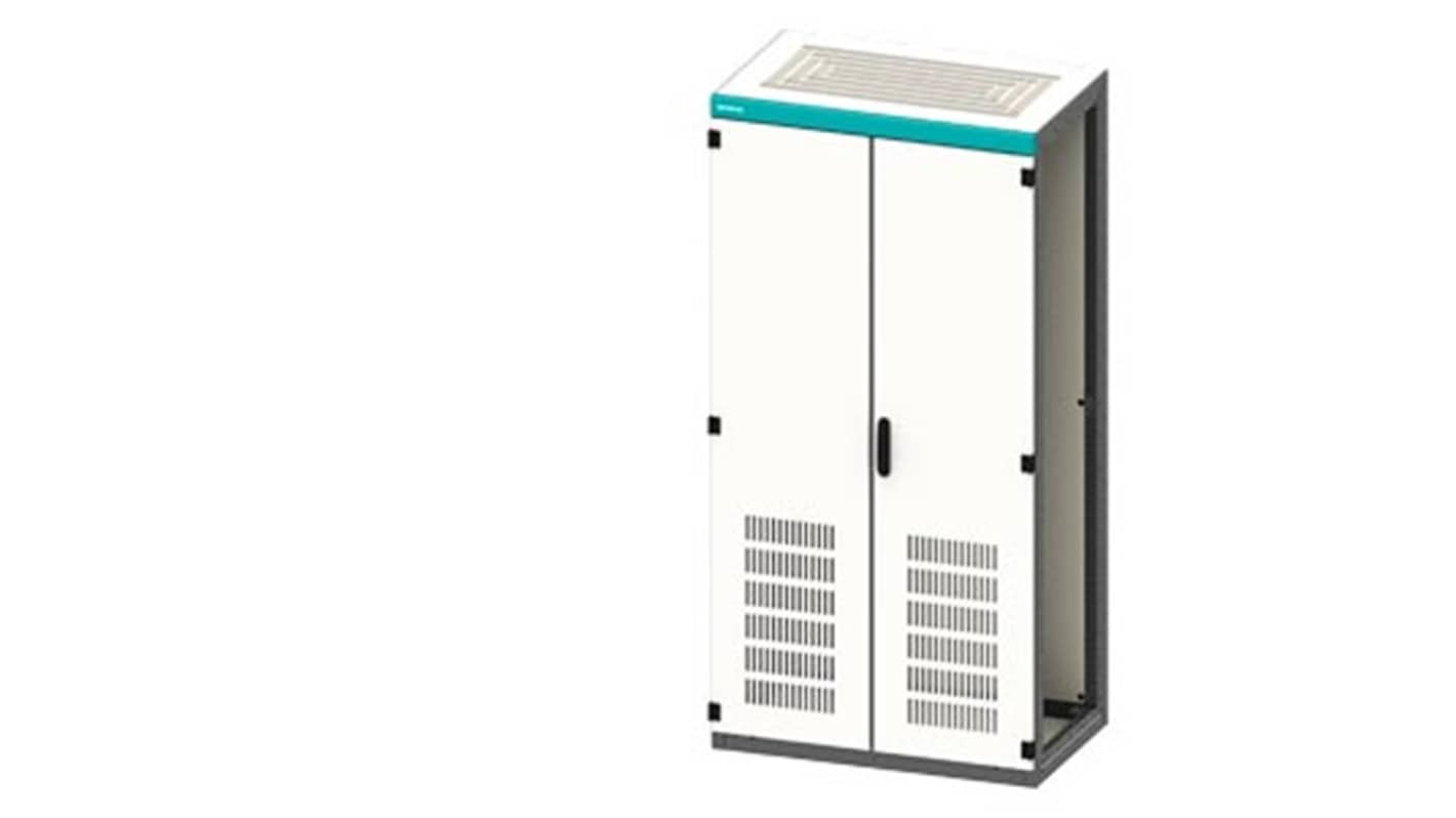 Siemens 8MF1 Series Light Grey Steel General Purpose Enclosure, IP20, 2200 x 1200 x 500mm