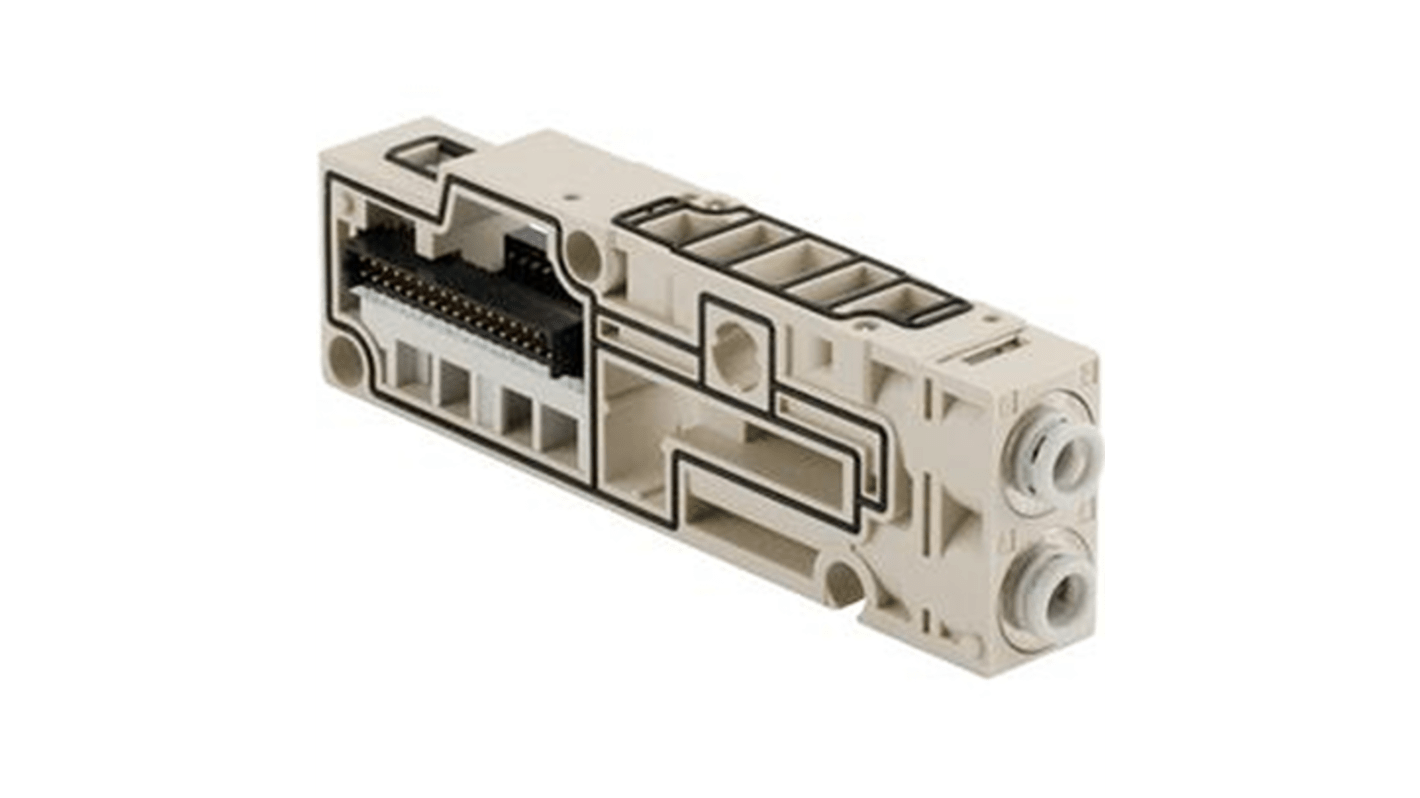 SMC SV2000 Manifold Block, SV2000-50-4A-C8