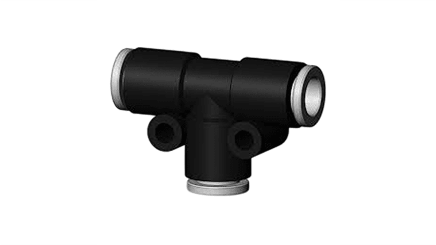 SMC KQ2T Series One-touch Fitting, Push In 16 mm to 16 mm, Tube-to-Tube Connection Style, KQ2T16-00A-X35