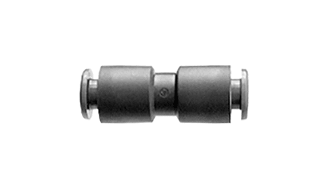 SMC KR Series Straight Fitting, R 1/4 to For tubing outside diameter 12 mm, Threaded-to-Tube Connection Style,