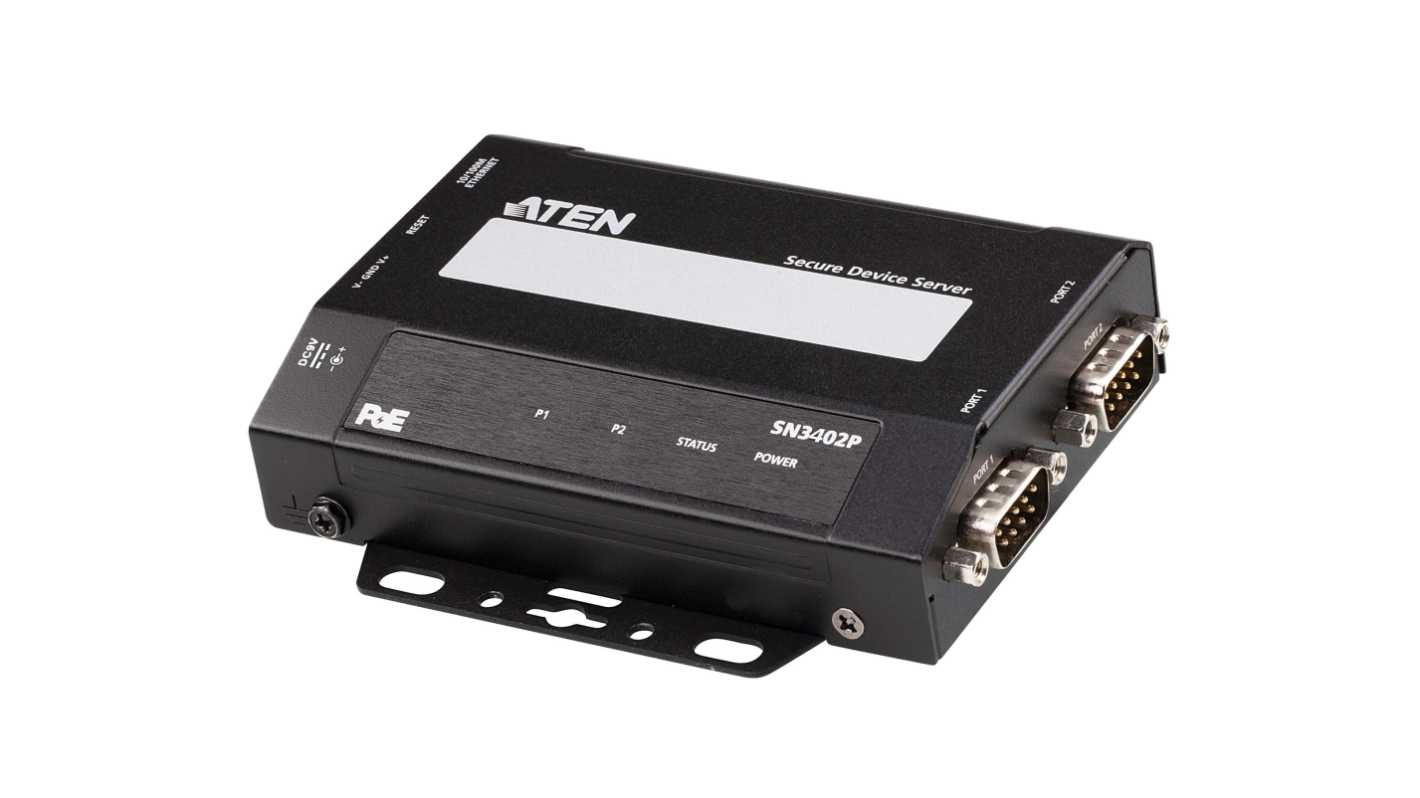 Aten 以太网 2口串口服务器 , SN3400系列