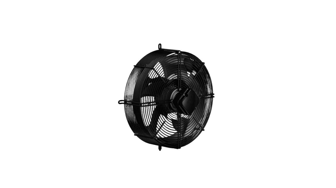 ebm-papst Axial Fan, 230 V, ac Operation, 1800m³/h, 72W, 400mA Max, IP44, 360 x 360 x 143mm