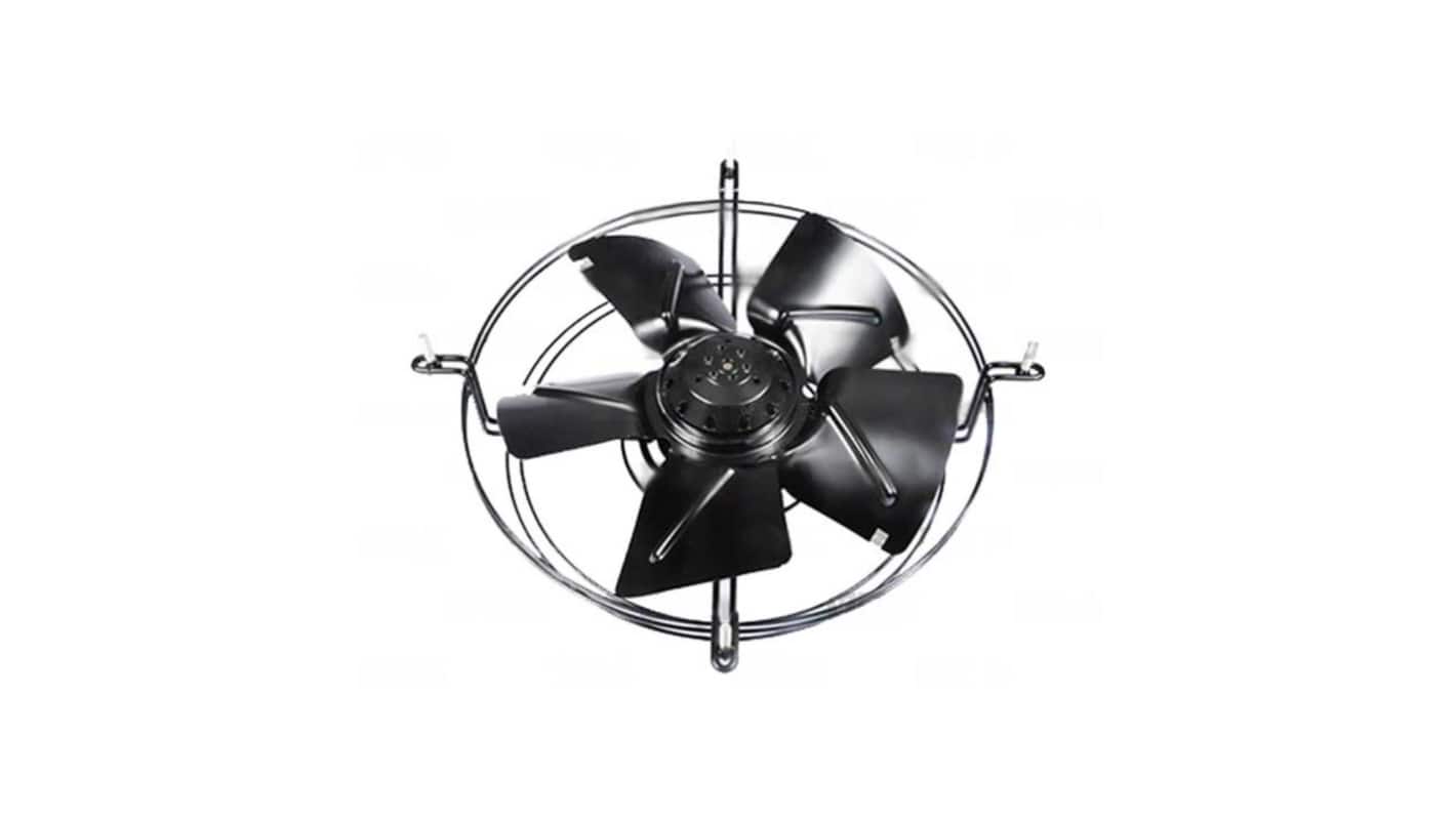 ebm-papst Axial Fan, 230 V, ac Operation, 1425m³/h, 110W, 620mA Max, IP44, 390 x 390 x 163.2mm