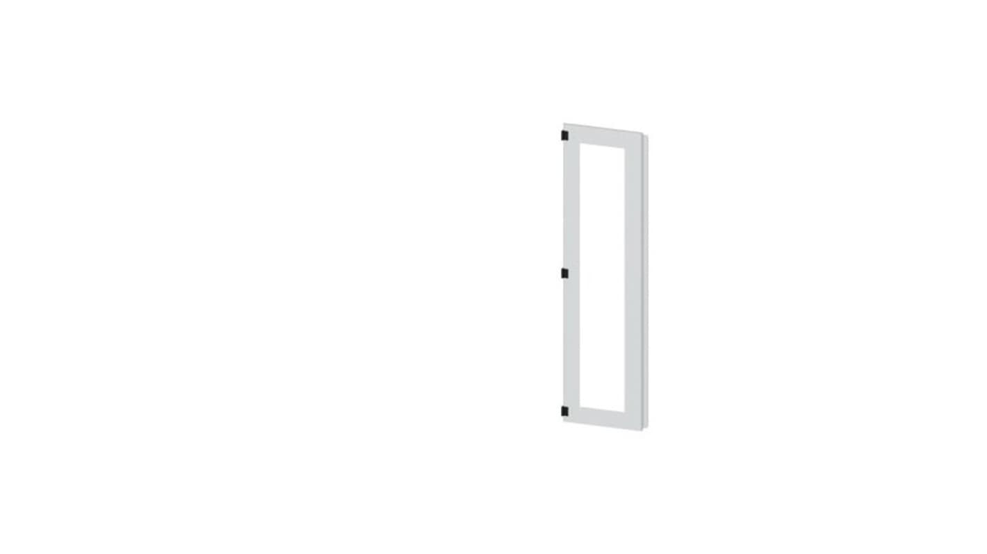 Siemens 8MF18 Series Glass, Steel RAL 7035 Glazed Door, 1800mm H, 450mm W for Use with SIVACON 8MF1