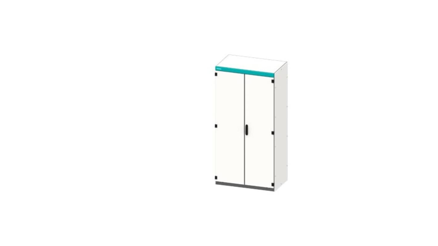 Siemens 8MF12 Series Light Grey Steel General Purpose Enclosure, IP40, Light Grey Lid, 2200 x 900 x 500mm