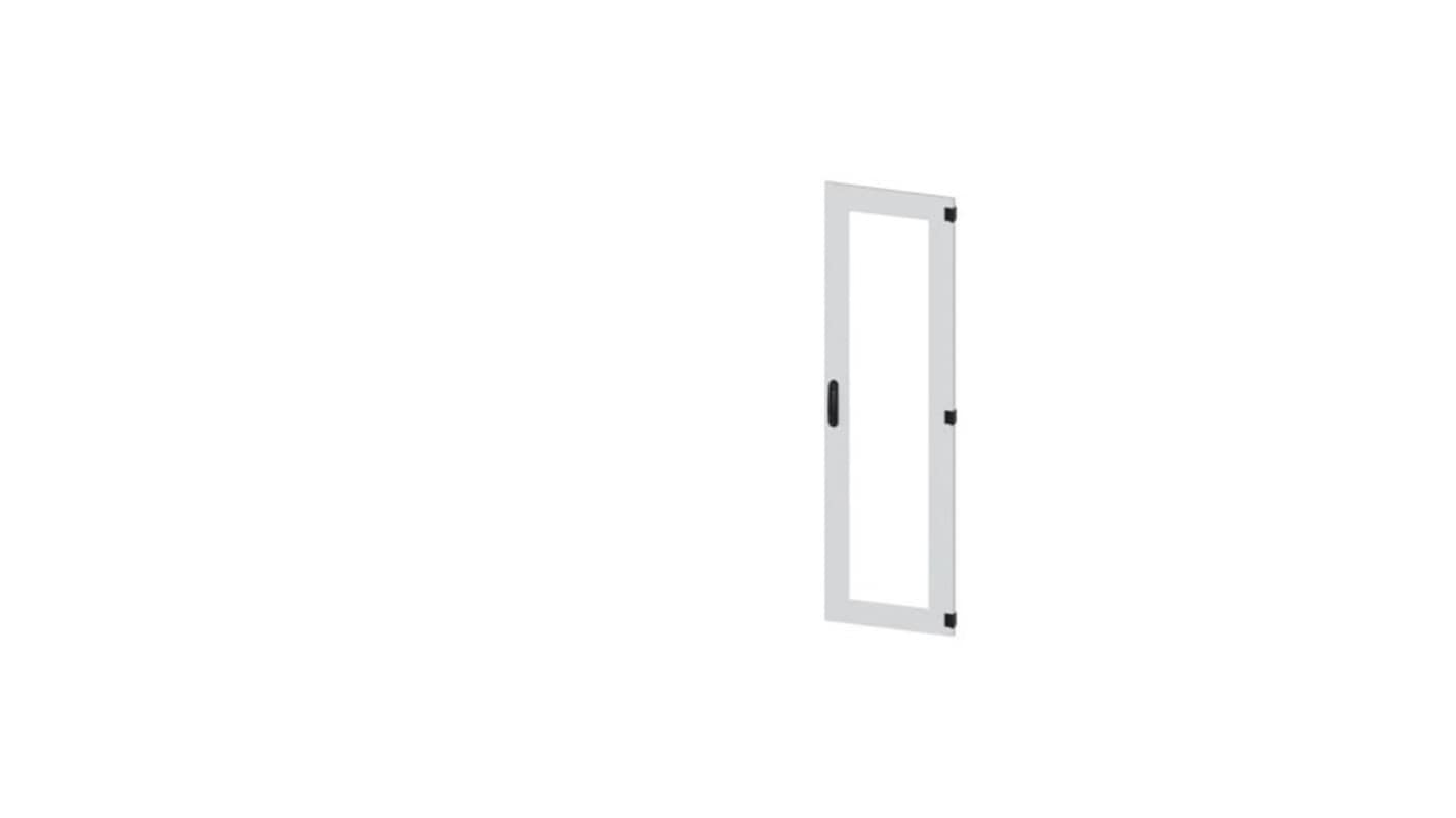Siemens 8MF18 Series Glass, Steel RAL 7035 Glazed Door, 1800mm H, 500mm W for Use with SIVACON 8MF1