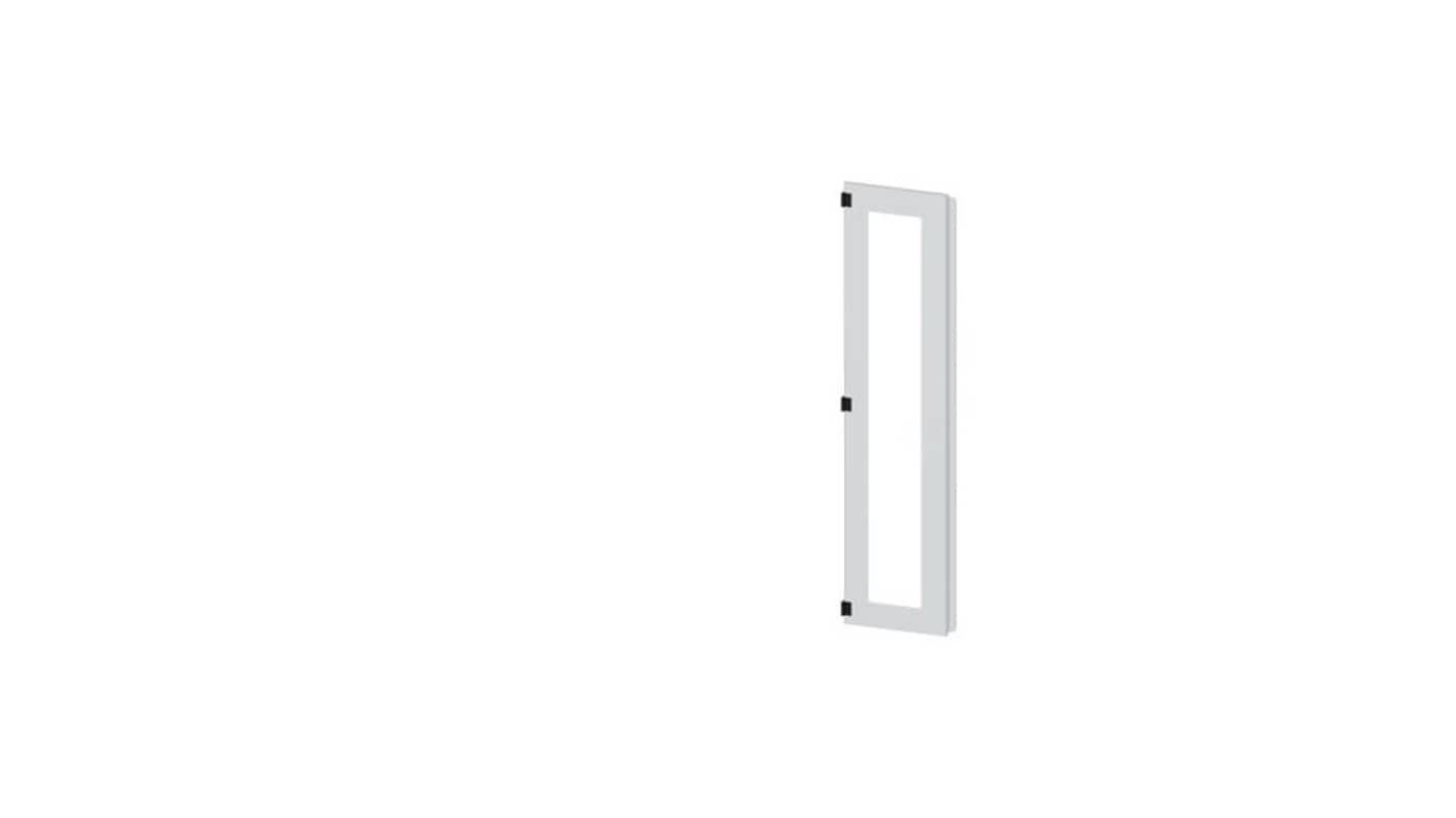 Siemens 8MF18 Series Glass, Steel RAL 7035 Glazed Door, 1800mm H, 400mm W for Use with SIVACON 8MF1
