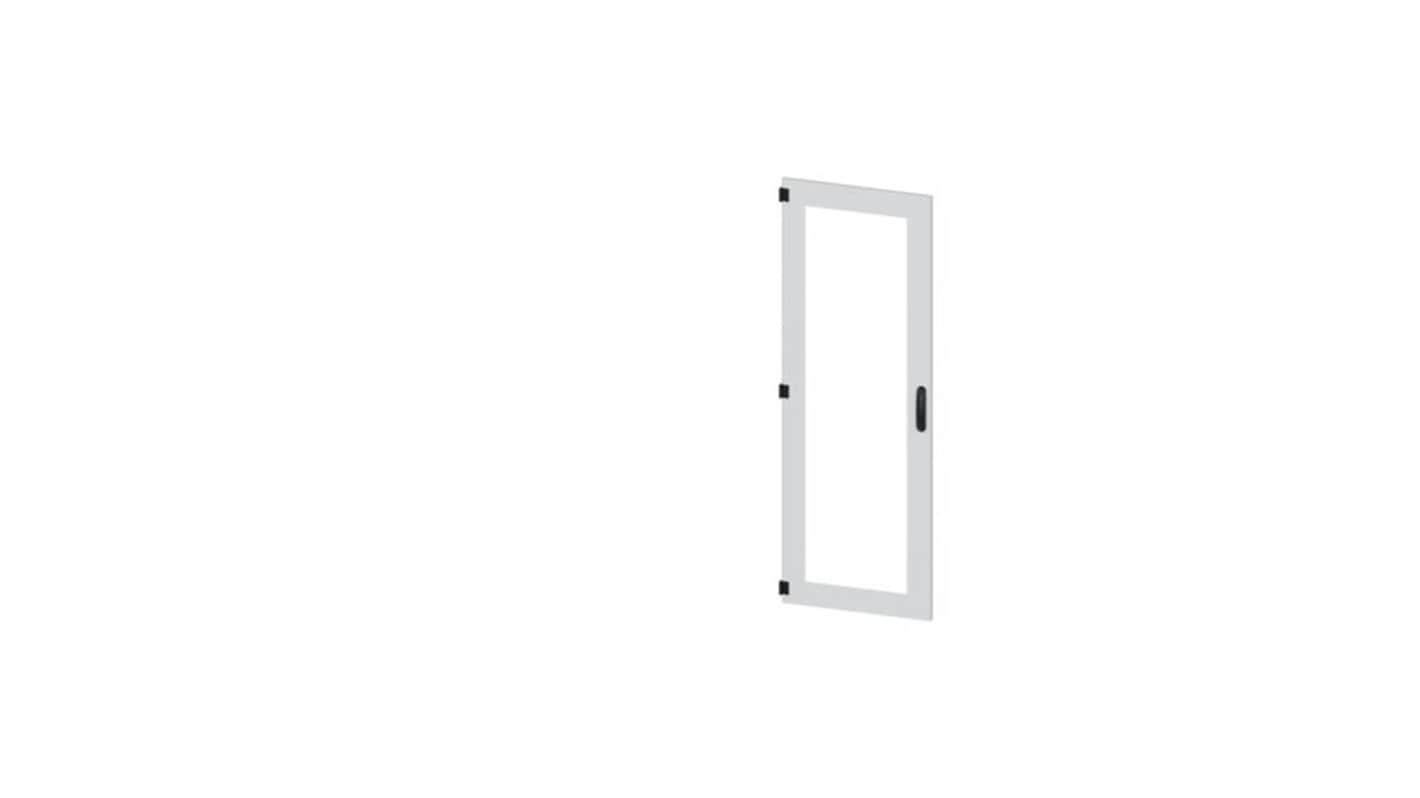 Siemens 8MF18 Series Glass, Steel RAL 7035 Glazed Door, 1800mm H, 600mm W for Use with SIVACON 8MF1