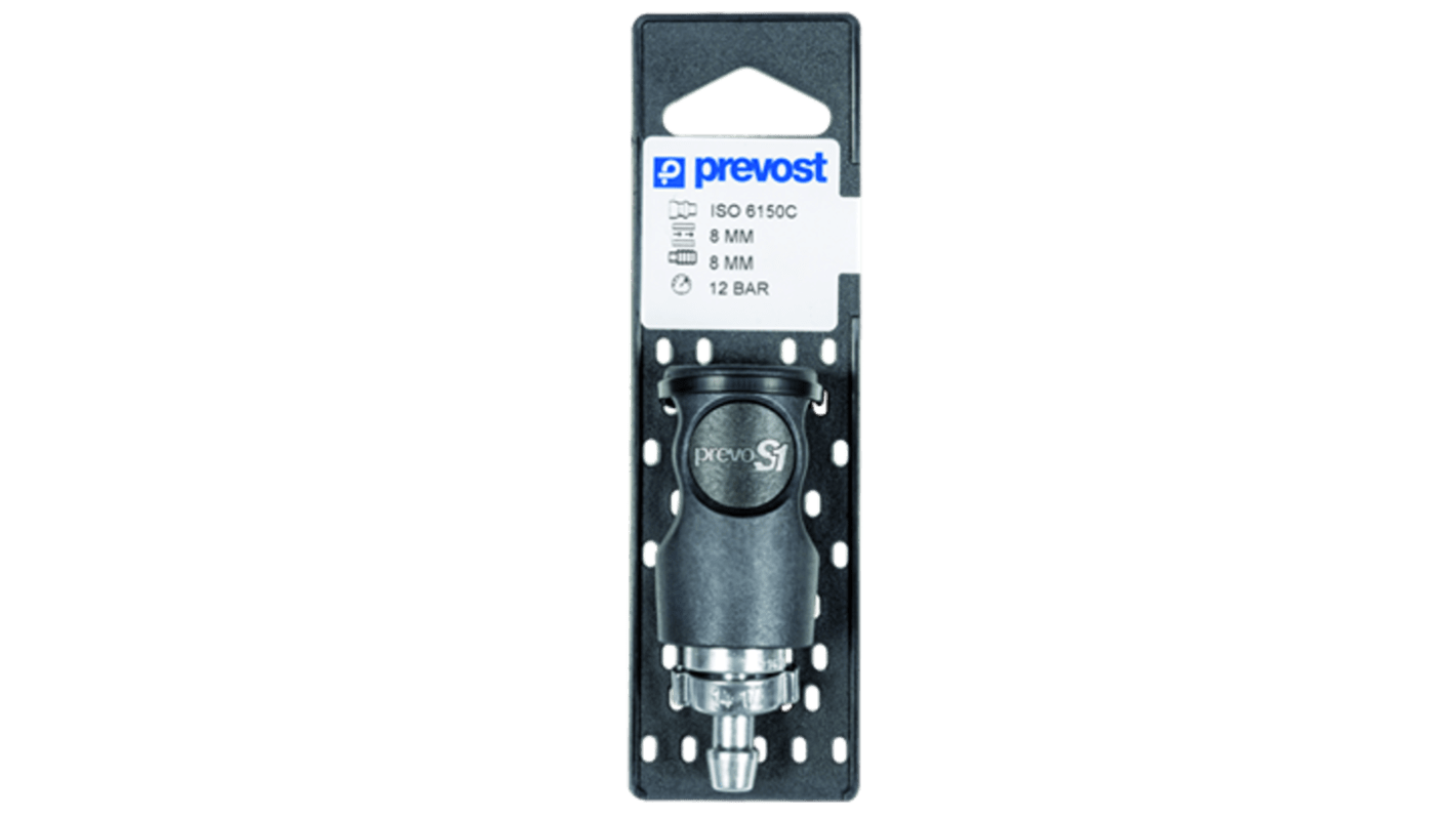 PREVOST Pneumatic Quick Connect Coupling, 13mm Tube