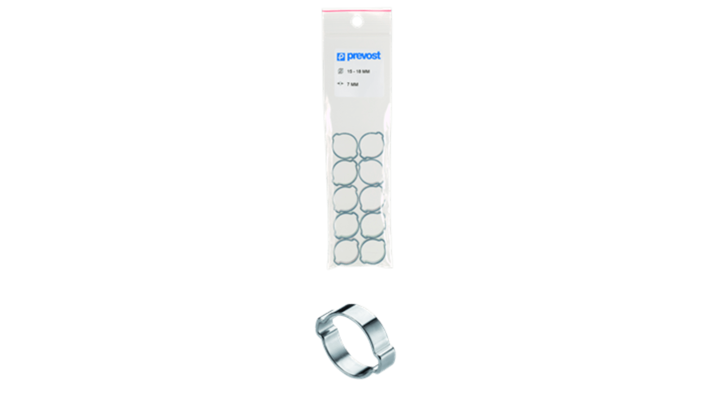 PREVOST Stainless Steel O Clip, 17mm ID