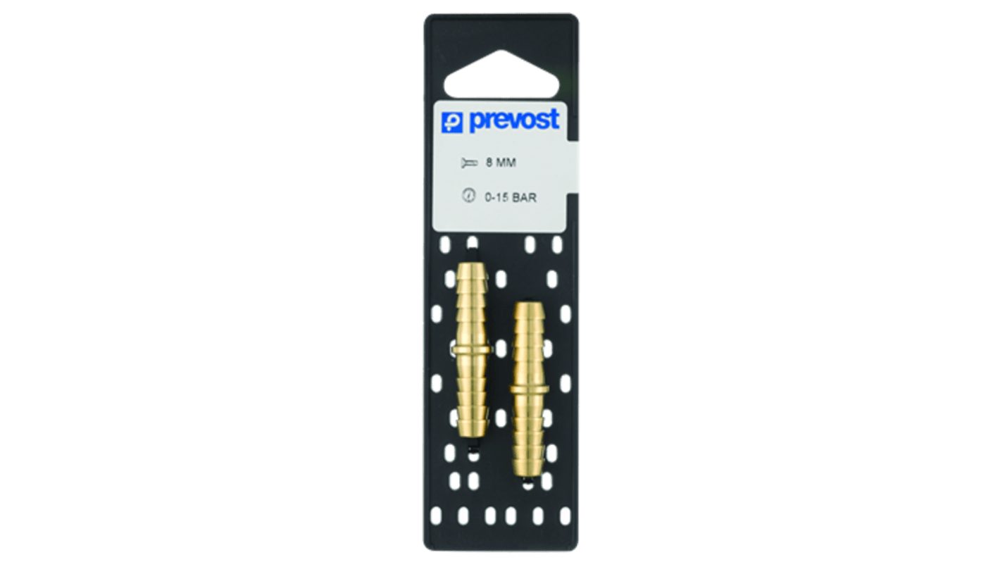 PREVOST Hose Connector, Straight Hose Joiner 8mm ID