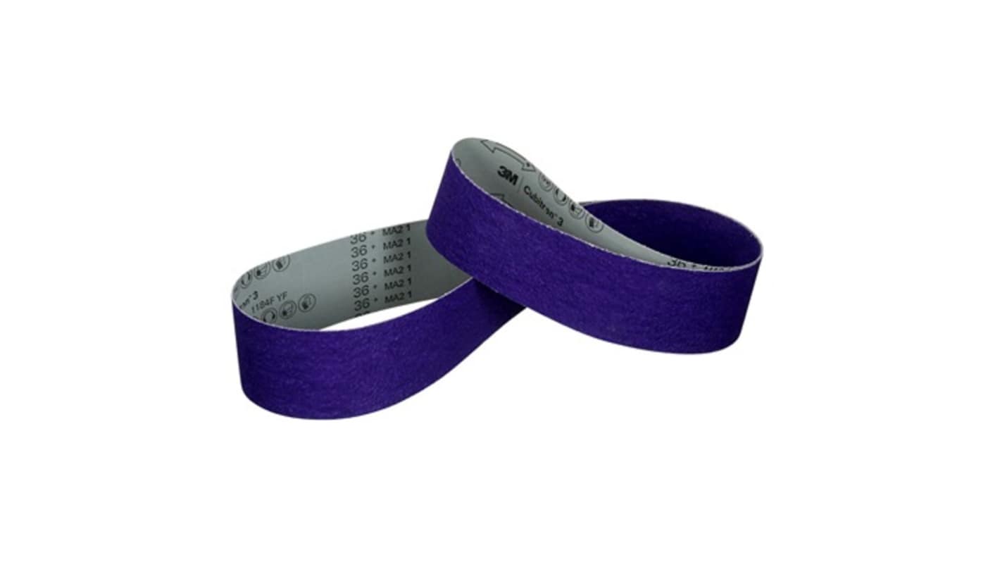 3M 1184F Sanding Belt, 2000mm 100mm, 36+ Grade