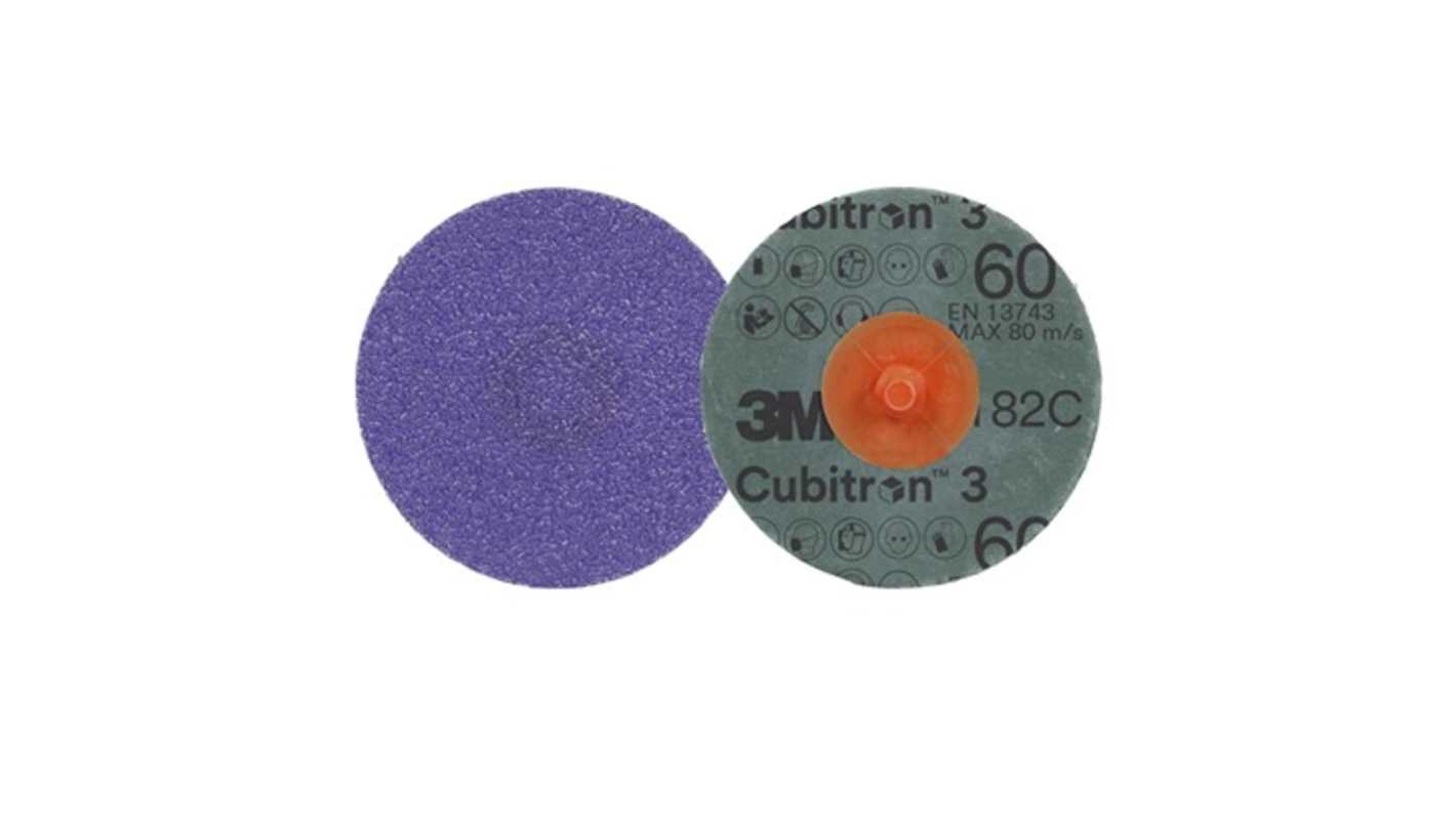 3M 1182C Ceramic Grinding Disc, 76.2mm, 60+ Grade, 50 in pack