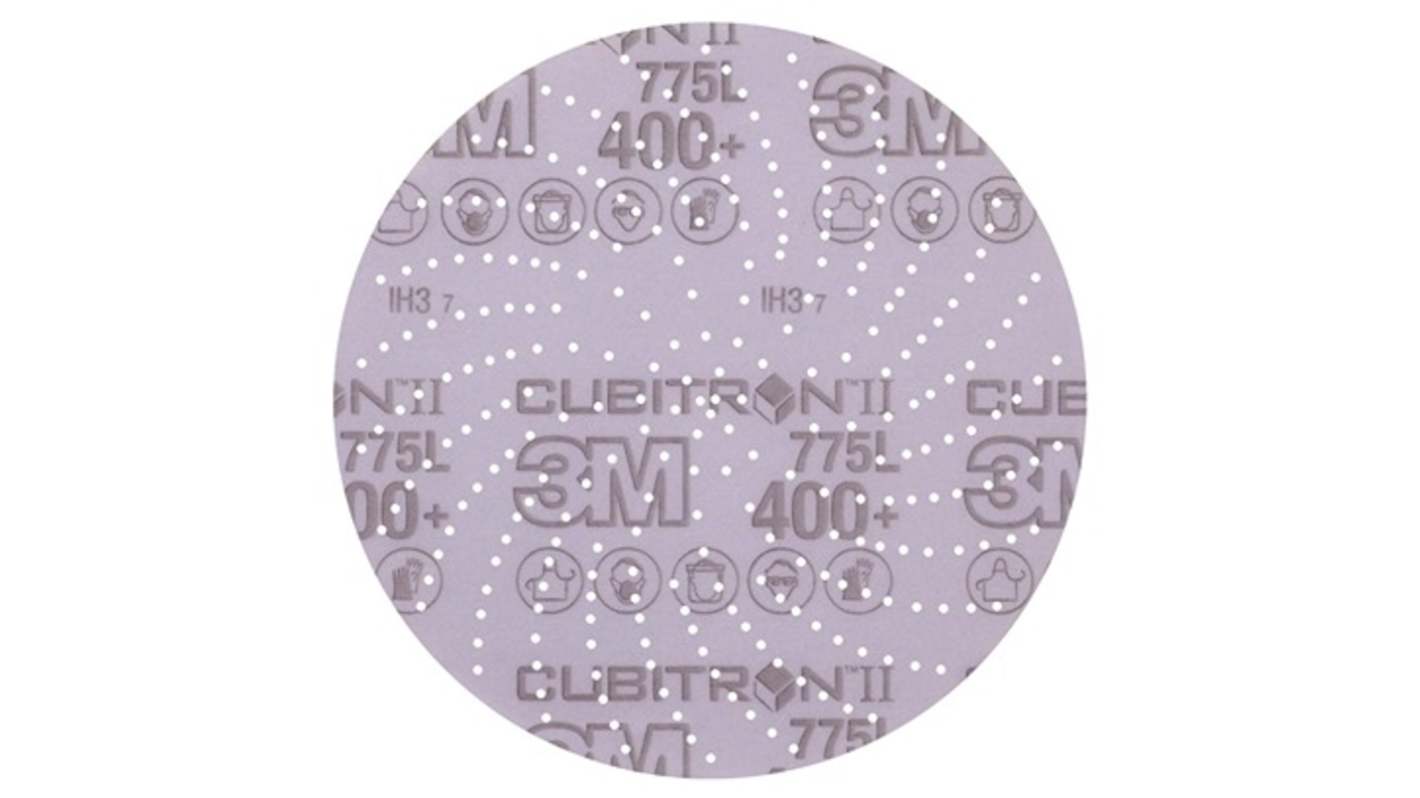3M 775L Ceramic Sanding Disc, 203.2mm, 320+ Grade, 50 in pack