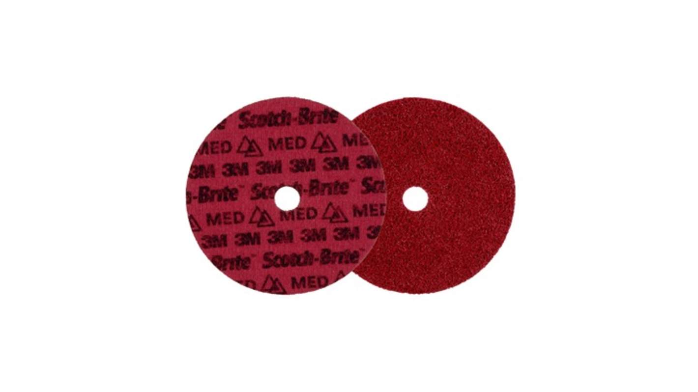 3M PN-DH Aluminium Oxide Surface Conditioning Disc, 178mm, Medium Grade, 25 in pack