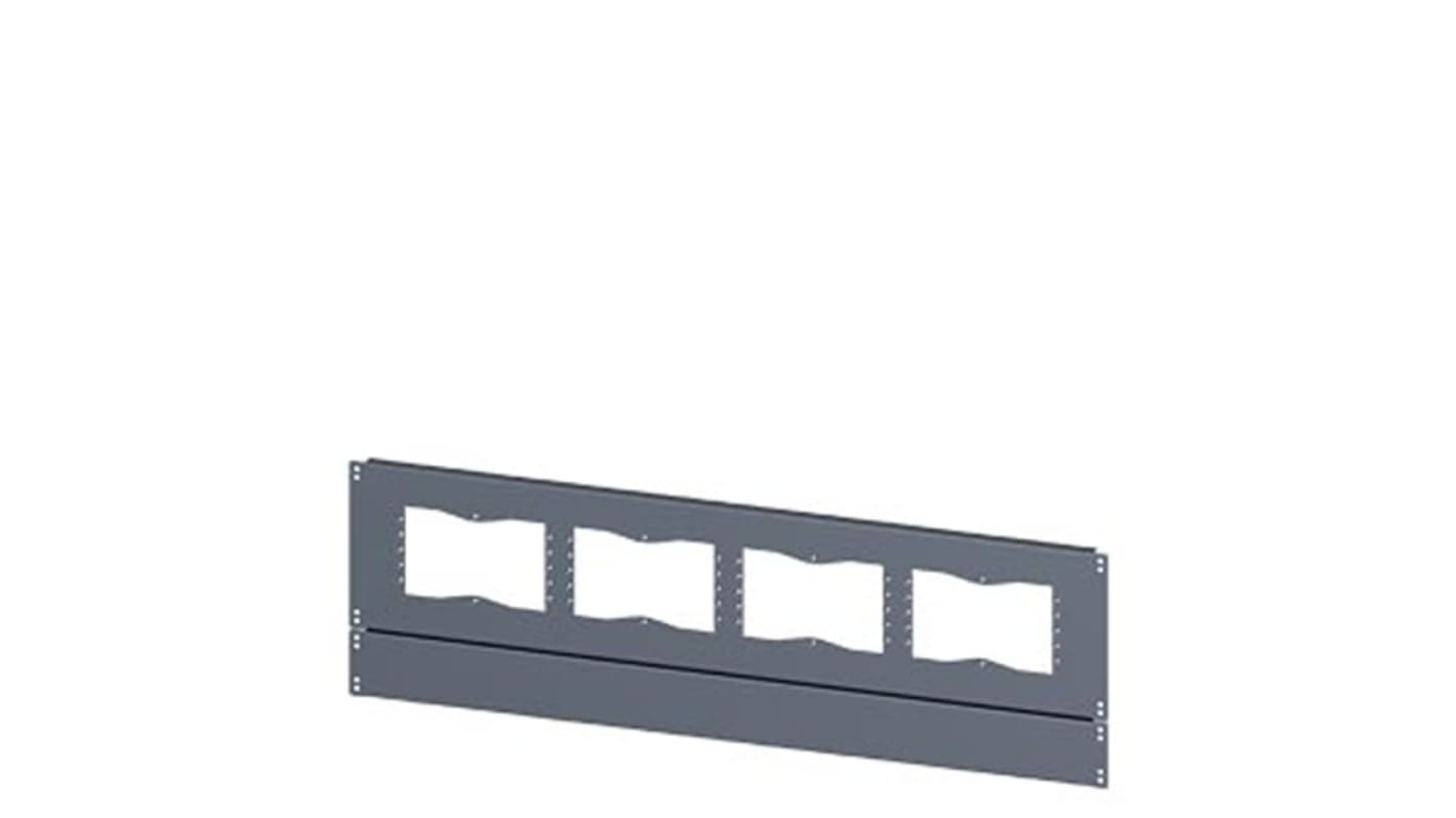 Siemens 8MF1 Series Zinc Plated Steel Base Plate, 1.2m W, 500mm L for Use with SIVACON 8MF1