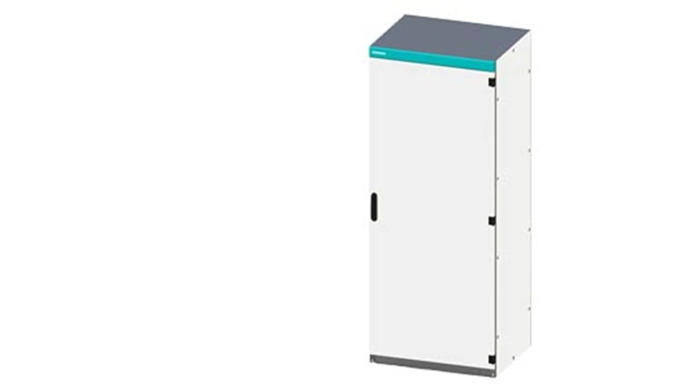 Siemens 单门落地机柜, IP55, 2000 x 400 x 600mm, 普通门门, 8MF1系列