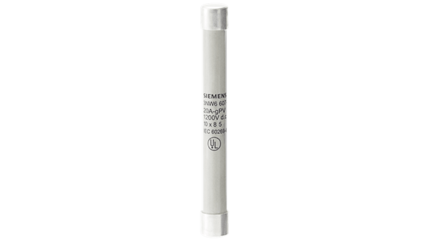 Siemens 20A Cartridge Fuse, 10 x 85mm