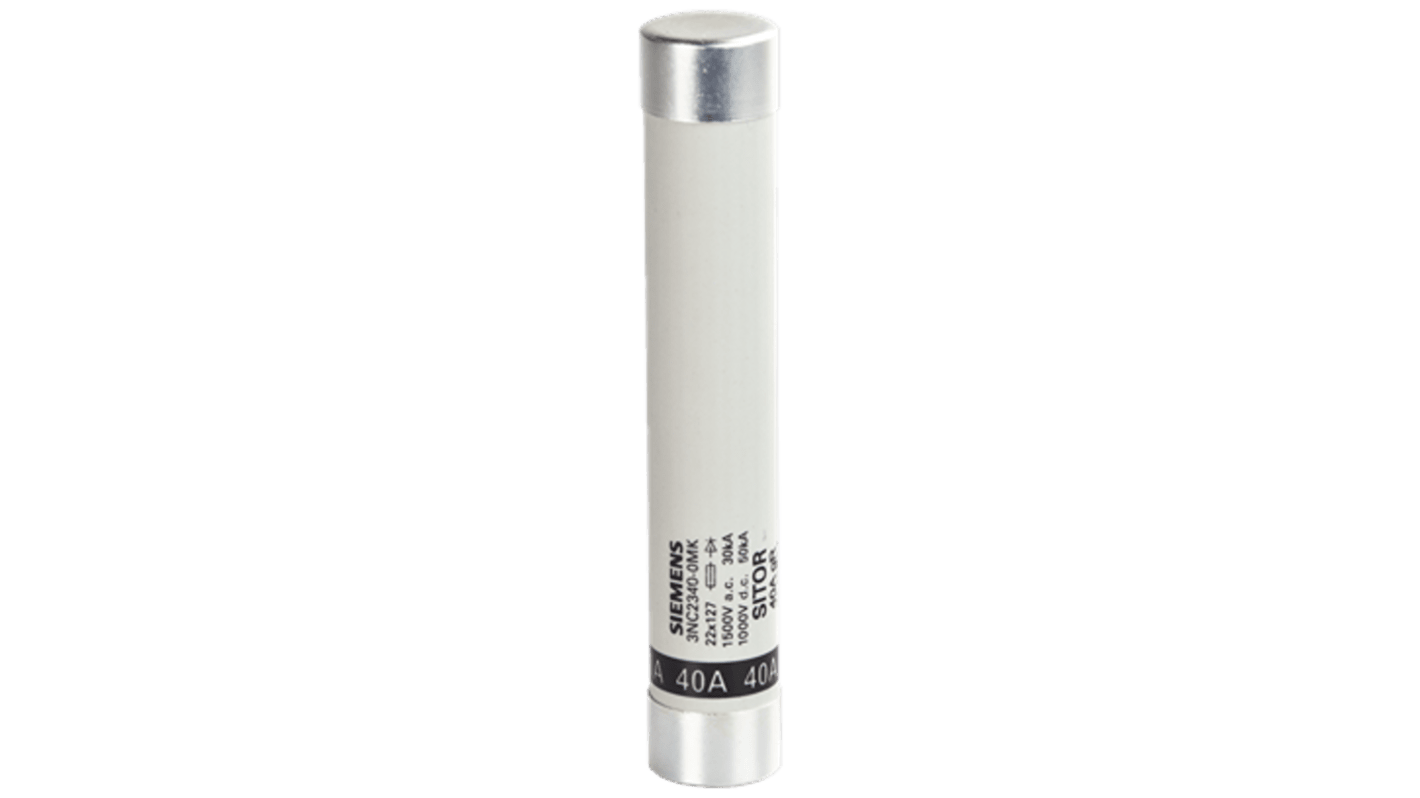 Siemens 6A Cartridge Fuse, 22 x 127mm