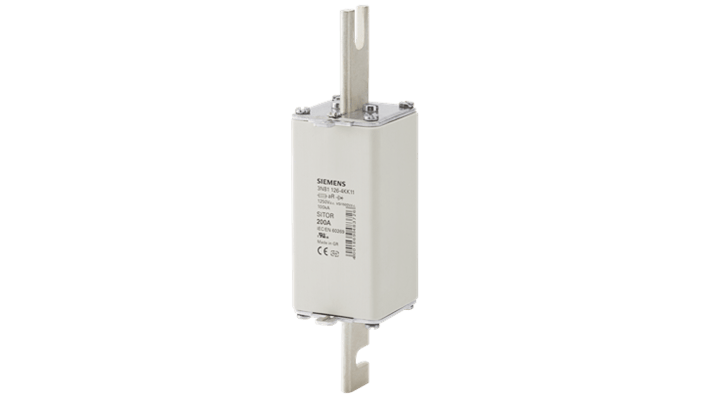 Siemens 250A Tag Fuse, NH1Lmm, 1.25kV
