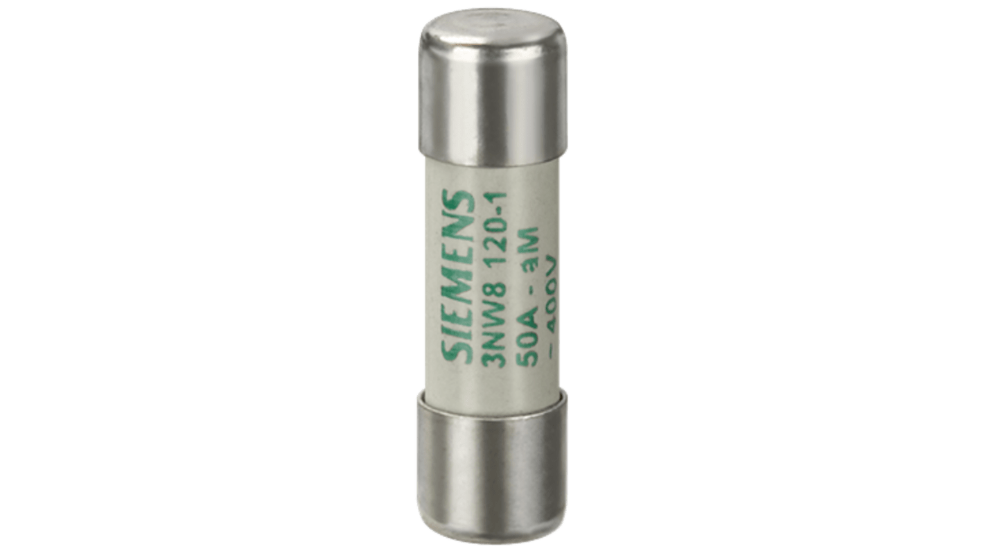 Siemens 12A Cartridge Fuse, 14 x 51mm