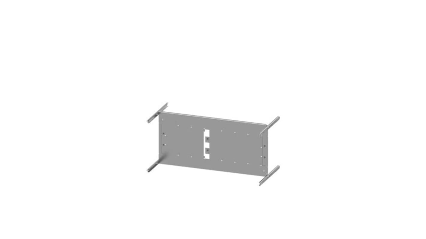 Siemens Grey 3 Gang Mounting Plate Sheet Steel Mounting Plate