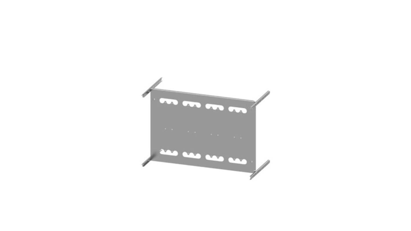 Siemens Grey 3 Gang Mounting Plate Sheet Steel Mounting Plate