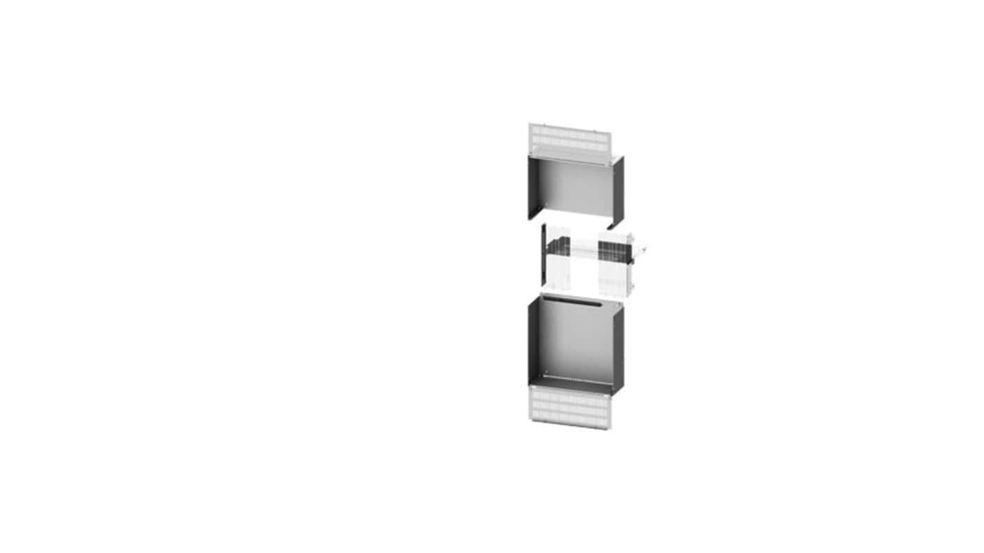 Siemens 8PQ Series Grey Sheet Steel Partition Panel, 2000mm H, 600mm W, 600mm D, for Use with 3WL Air Circuit Breaker