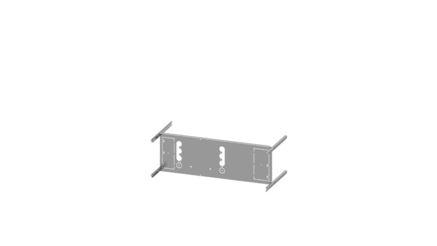Siemens Grey 3 Gang Mounting Plate Sheet Steel Mounting Plate