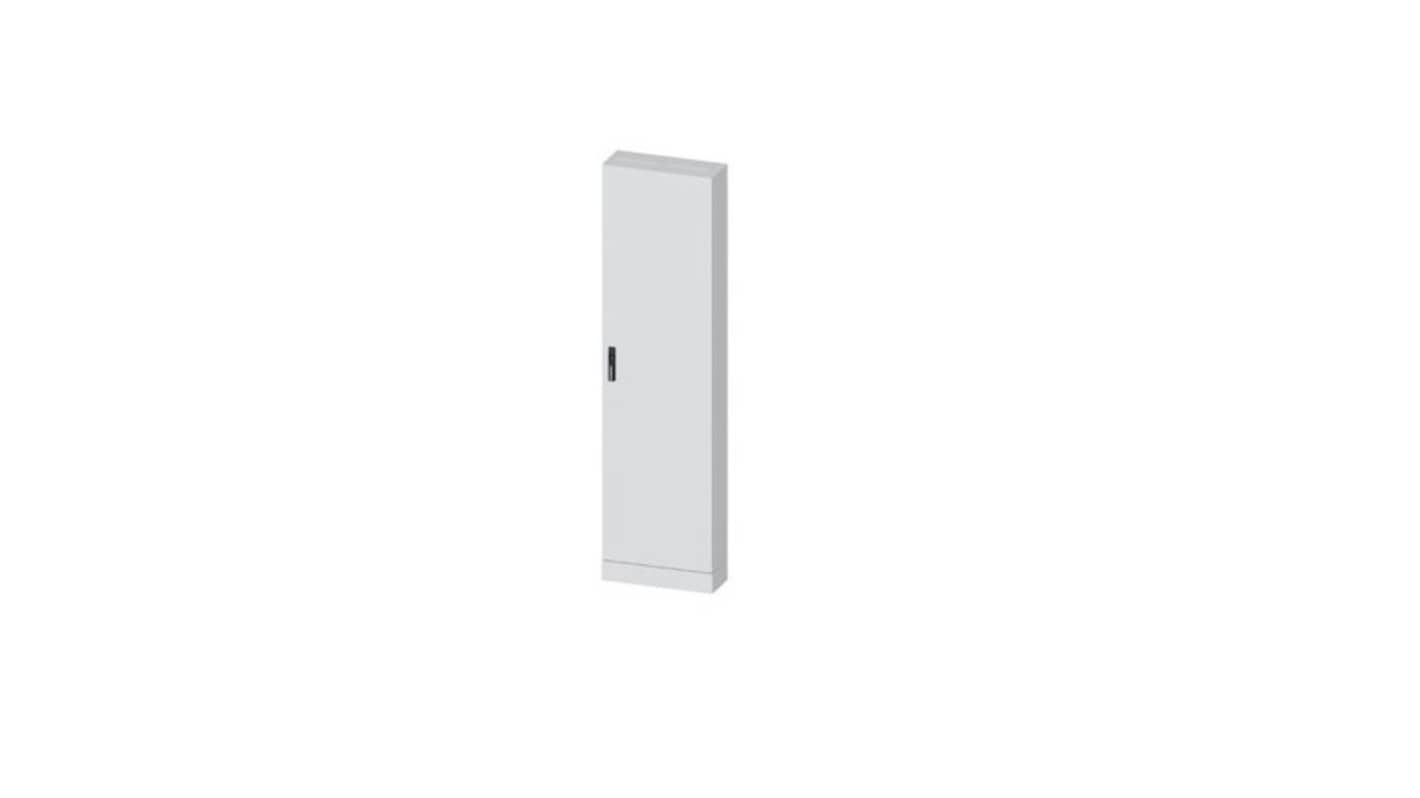 Siemens ALPHA Series Steel Single-Door-Door Floor Standing Enclosure, Plain Door Door, IP44, 1950 x 550 x 210mm