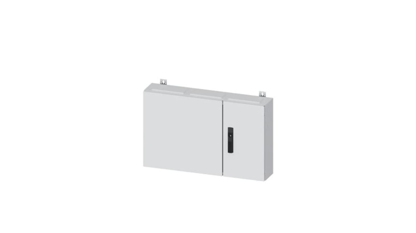 Siemens Wall Mounted Cabinet Enclosure Type ALPHA 160 Series , 500 x 800 x 140mm, Steel DIN Rail Enclosure