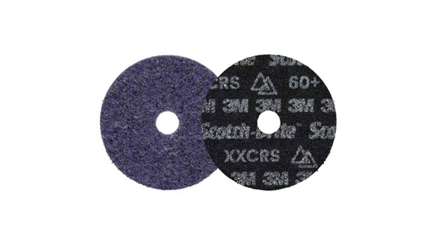 3M HD-DH Aluminium Oxide Surface Conditioning Disc, 5in, X-Extra Coarse Grade, 50 in pack