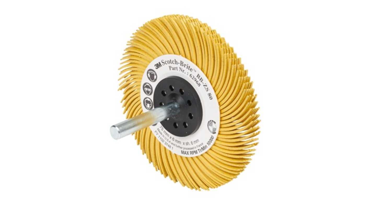 3M Circular Abrasive Brush, 76mm Diameter