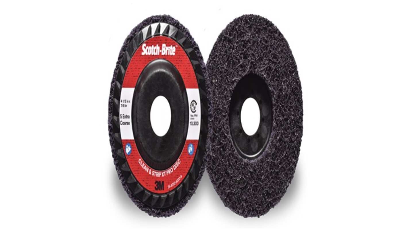 3M XO-RD Aluminium Oxide Blending Disc, 115mm, Extra Coarse Grade, 10 in pack