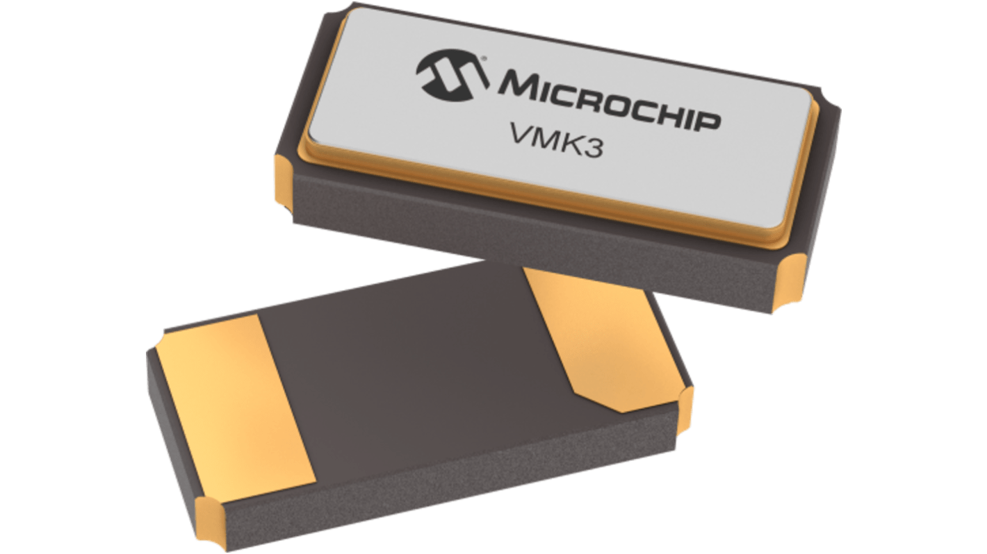 Microchip 32.768kHz Crystal Unit VDFN 2-Pin 3.2 x 1.5mm