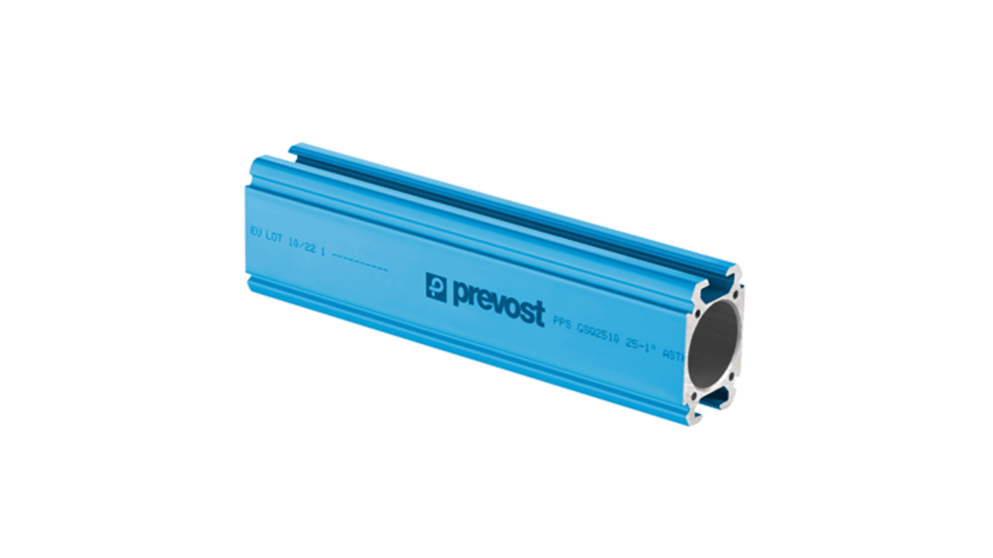 PREVOST 16 bar Blue Aluminium Compressed Air Pipe, 25mm outer diameter