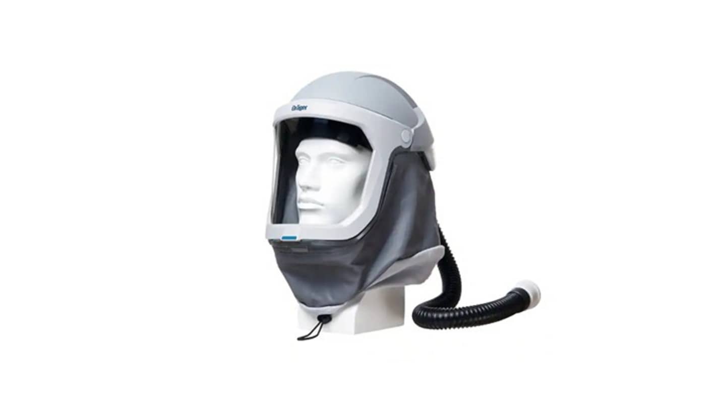 DRAEGER X-plore 8000 Series Powered Respirator Helmet Helmet (without Lens), Impact Protection, EN 12941