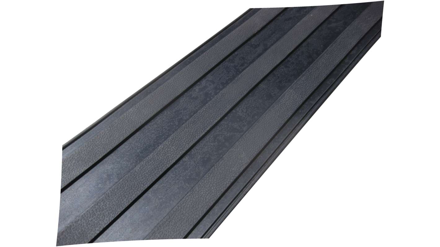 ID Group Black Edge Protector Strip Natural Rubber Strip 100cm x 170mm x 7mm