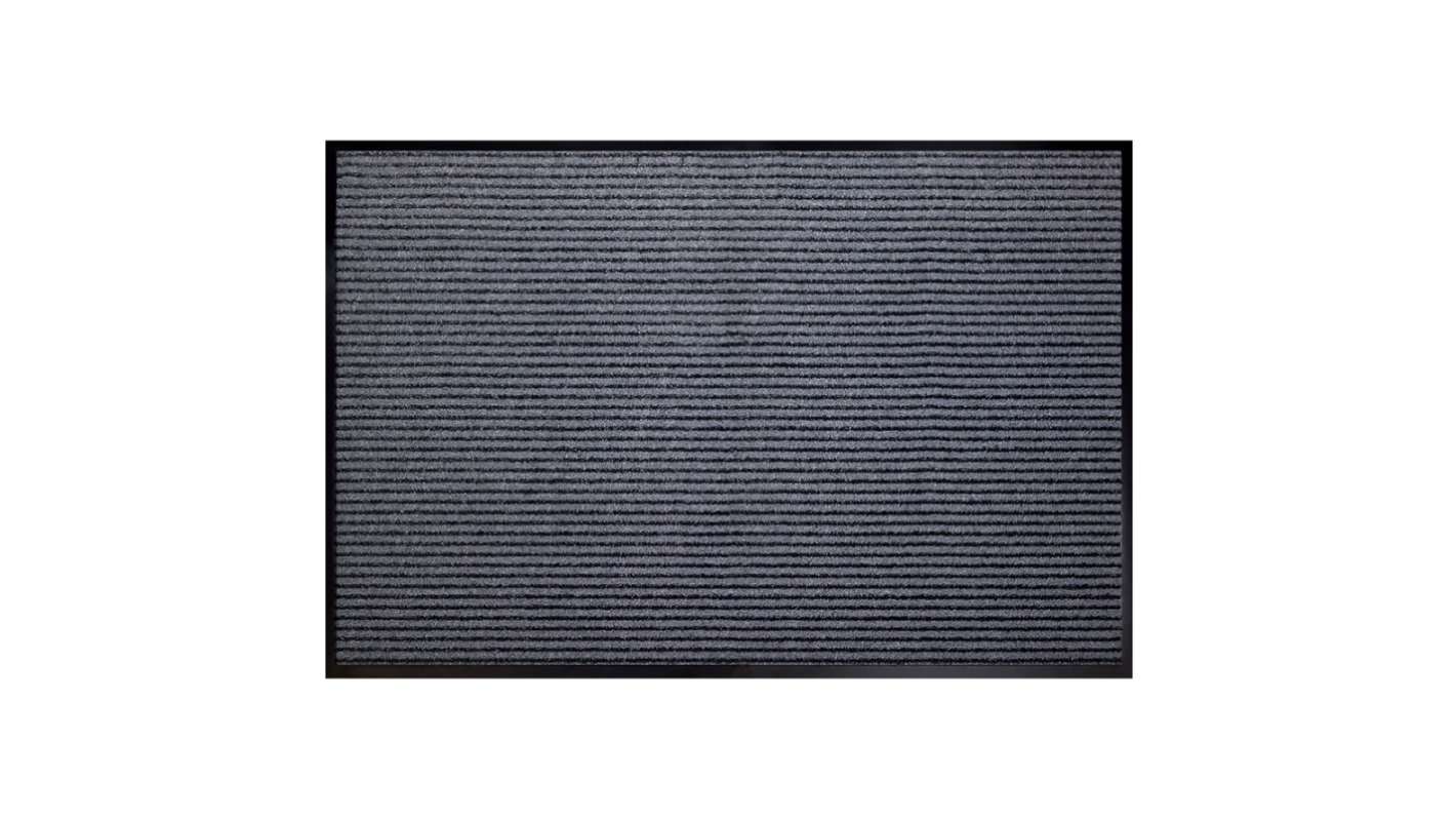 ID Group GRAMAT, Entrance Mat, Scraped, Indoor Use, Grey, 400mm 60cm 8mm