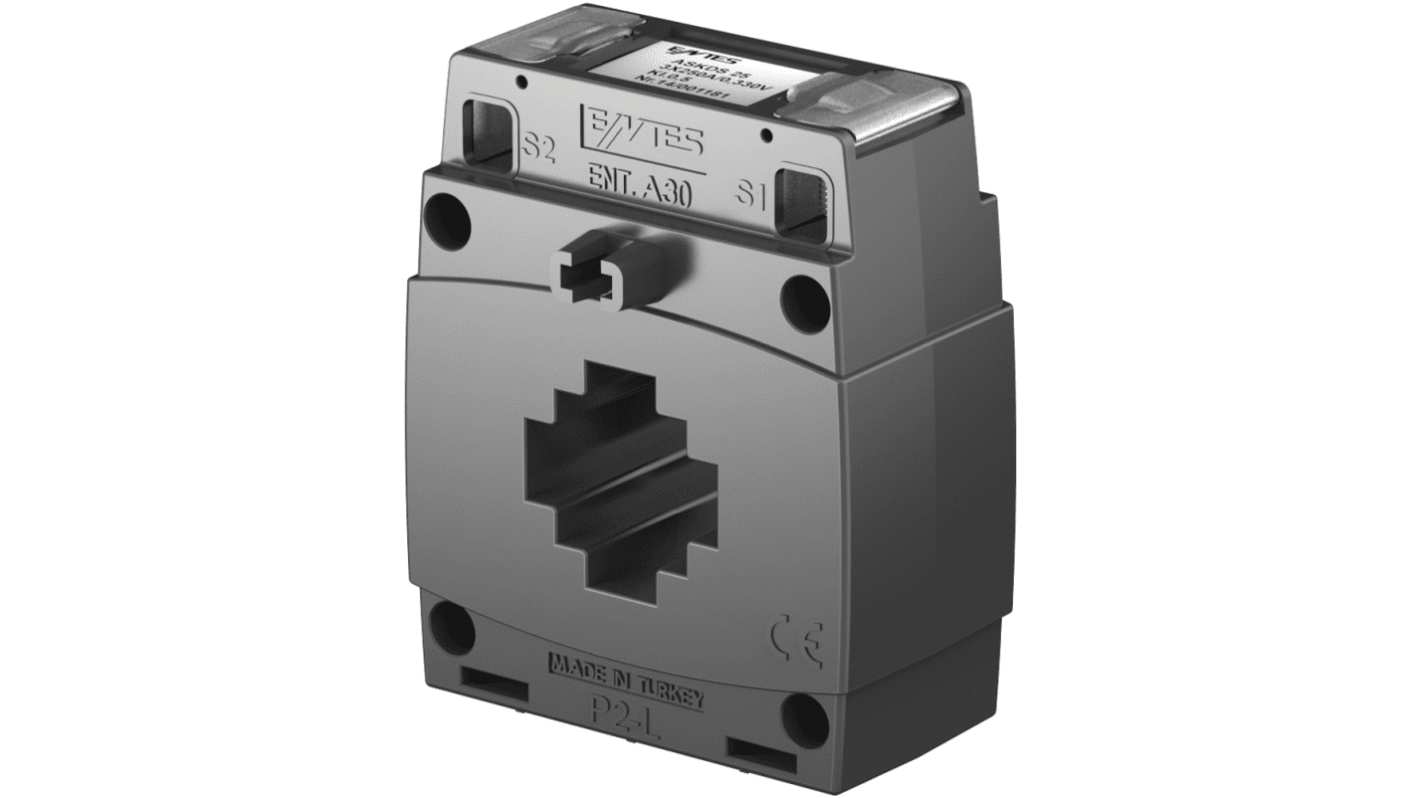 ENTES ENT.A Series Rectangular Current Transformer, 200A Input, 23.8mm Bore, 720 V