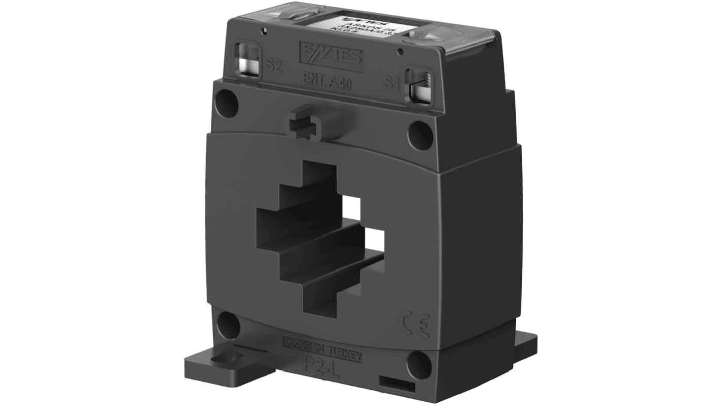 ENTES ENT.A40 Series Base Mounted Current Transformer, 400A Input, 400:5, 5 A Output, 40 x 10mm Bore, 720 V