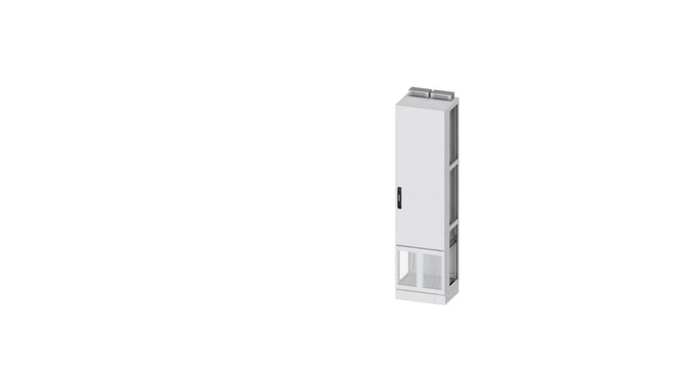 Siemens 8GK1483 Series Steel Single-Door-Door Floor Standing Enclosure, Plain Door Door, IP30, 1950 x 550 x 400mm