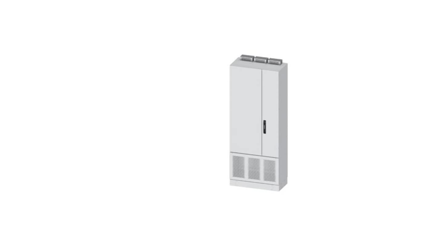 Siemens 8GK1483 Series Steel Double-Door-Door Floor Standing Enclosure, Double Door Door, IP30, 1950 x 800 x 400mm