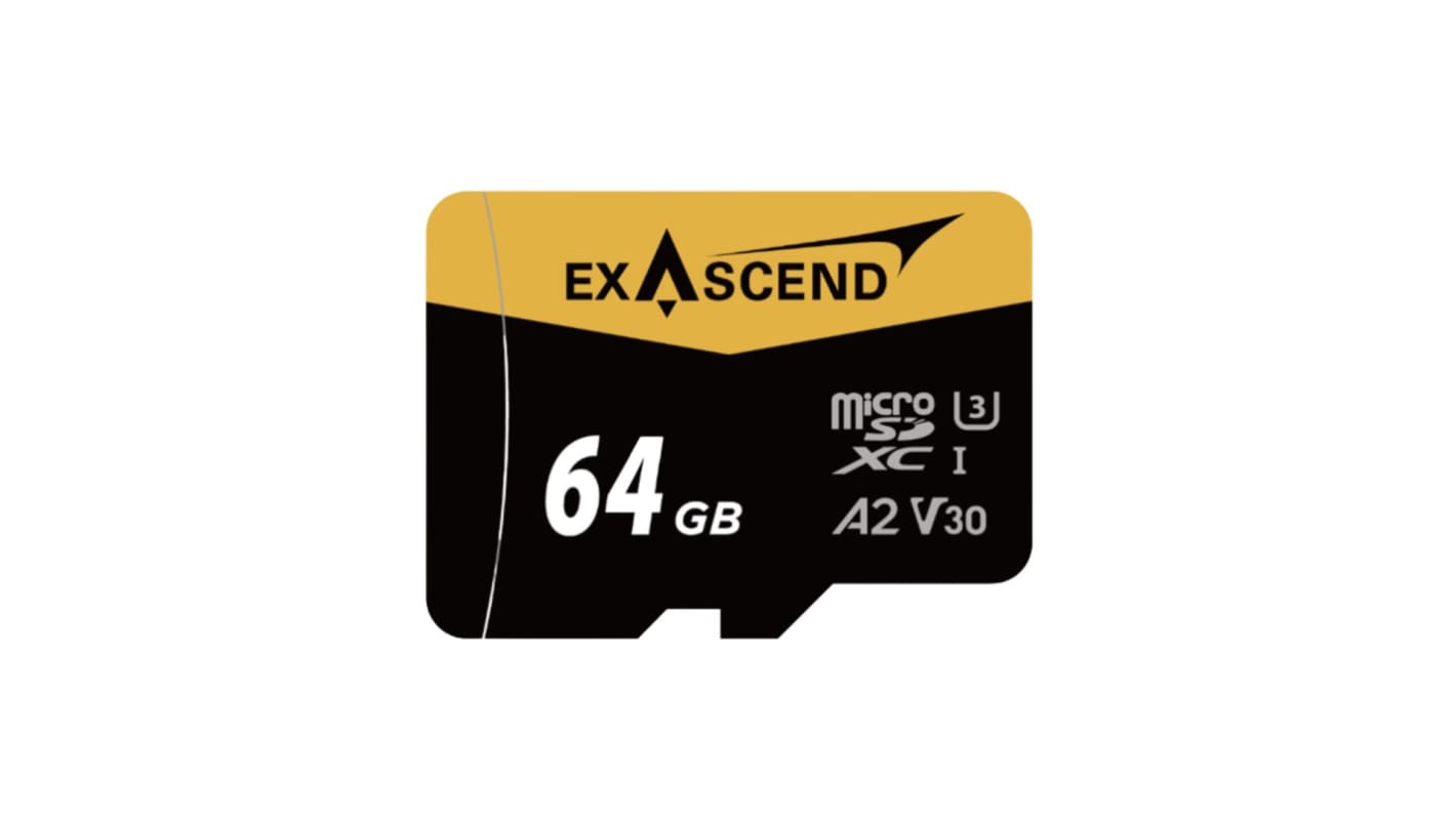 Exascend 64 GB MicroSD卡, Class 10, Catalyst系列