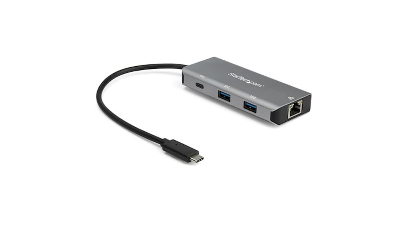 StarTech.com 3 Port USB C USB C  Hub, USB Powered, 10.2 x 4.5 x 1.4mm