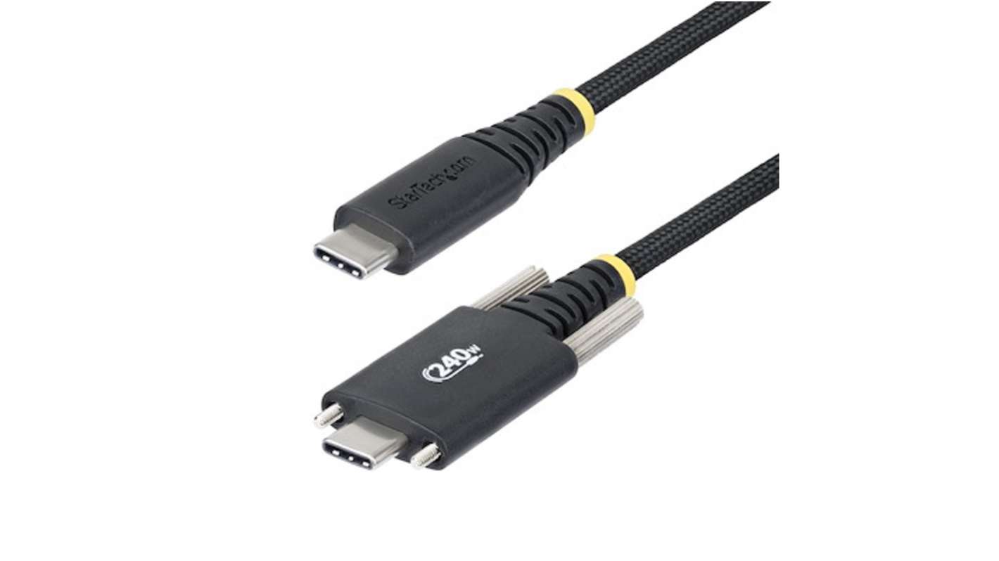 StarTech.com USB 2.0, Male USB 2.0 to USB 2.0, 480Mbps, 2m, 240W