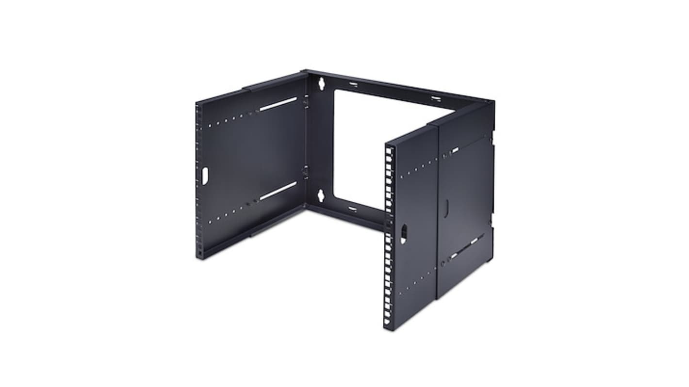 StarTech.com WALLMOUNT Series Black 6U Steel Server Rack , with 2-Post Frame 510 x 300 x 33cm
