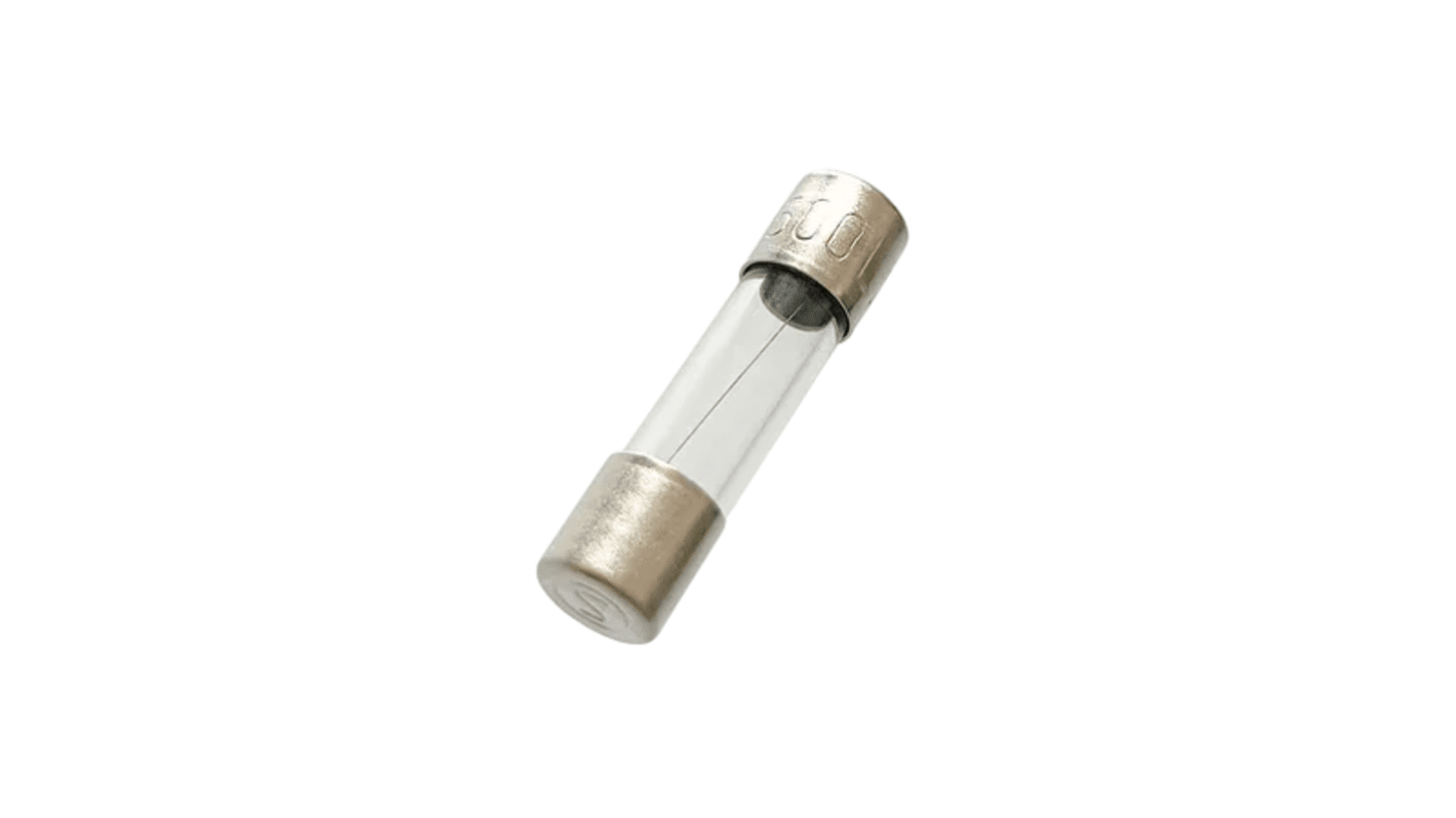 Mersen 160mA Quick Acting Glass Cartridge Fuse, 5 x 20mm