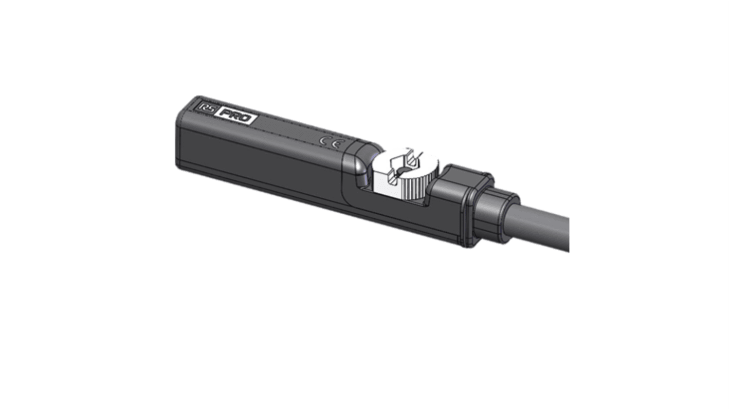 RS PRO Cylinder Sensor Pneumatic Cylinder Sensor, IP65, IP67, 10 → 30V, NO Operation with LED indicator